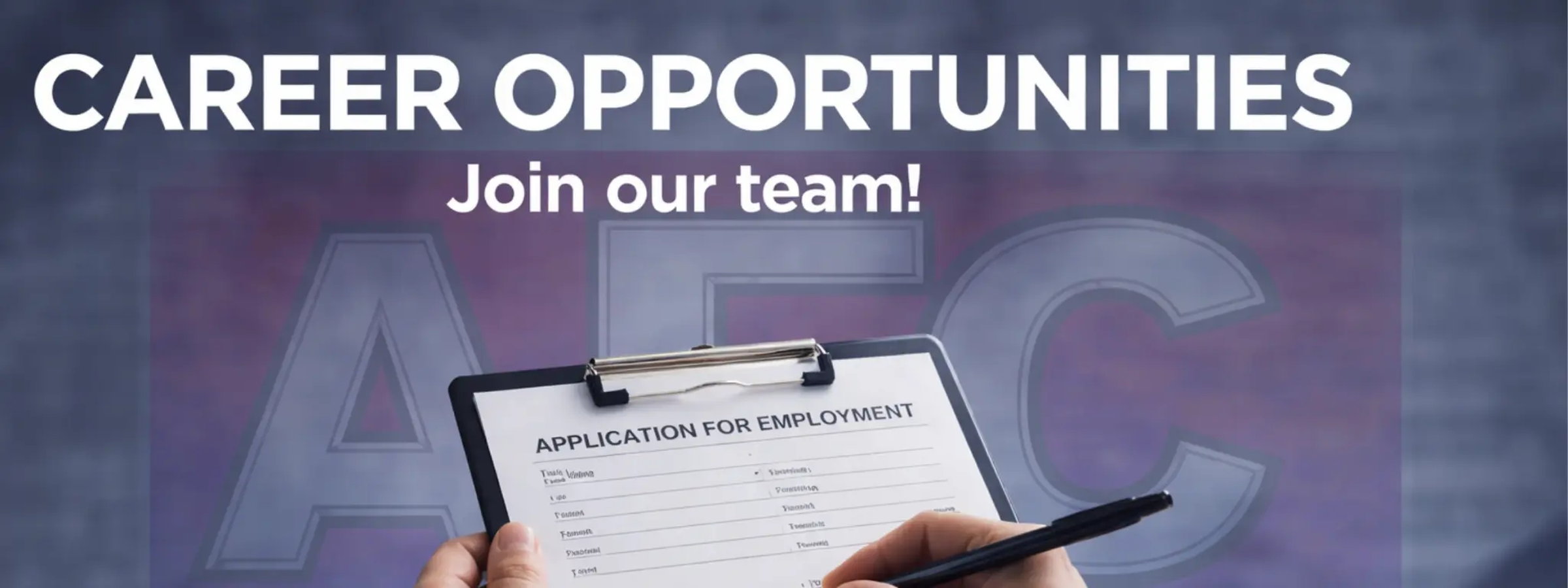 Career Opportunities — Join Our Team